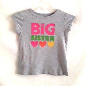 Carter's Big Sister Tee